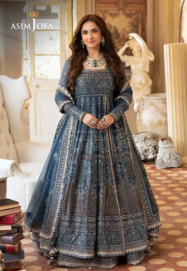 Asim Jofa | Khwab e Naubahar 23 | AJNB-02 - by - Libasekhas UK - Registered Vendor of : Asim Jofa - 100% Original Designer Dresss
