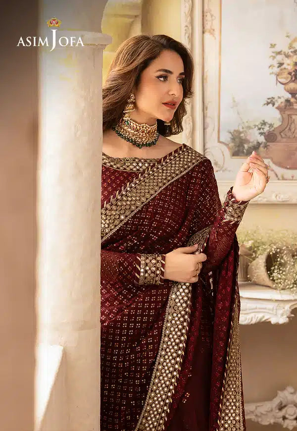 Asim Jofa | Khwab e Naubahar 23 | AJNB-07 - by - Libasekhas UK - Registered Vendor of : Asim Jofa - 100% Original Designer Dresss