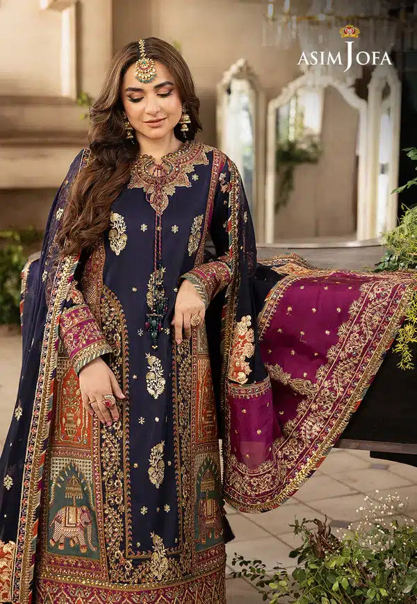 Asim Jofa | Khwab e Naubahar 23 | AJNB-08 - by - Libasekhas UK - Registered Vendor of : Asim Jofa - 100% Original Designer Dresss