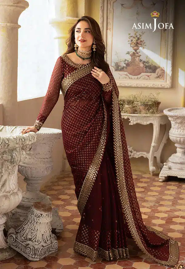 Asim Jofa | Khwab e Naubahar 23 | AJNB-07 - by - Libasekhas UK - Registered Vendor of : Asim Jofa - 100% Original Designer Dresss