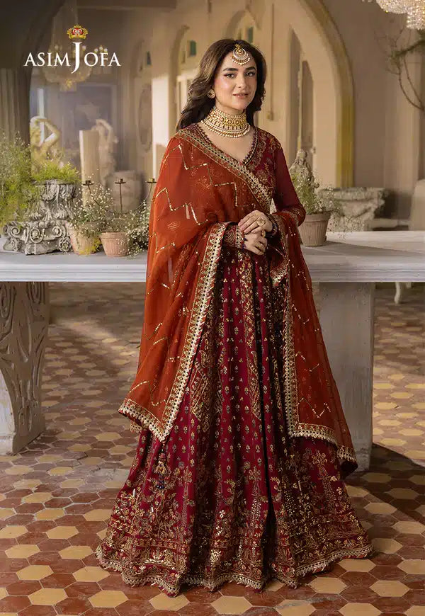 Asim Jofa | Khwab e Naubahar 23 | AJNB-10 - by - Libasekhas UK - Registered Vendor of : Asim Jofa - 100% Original Designer Dresss