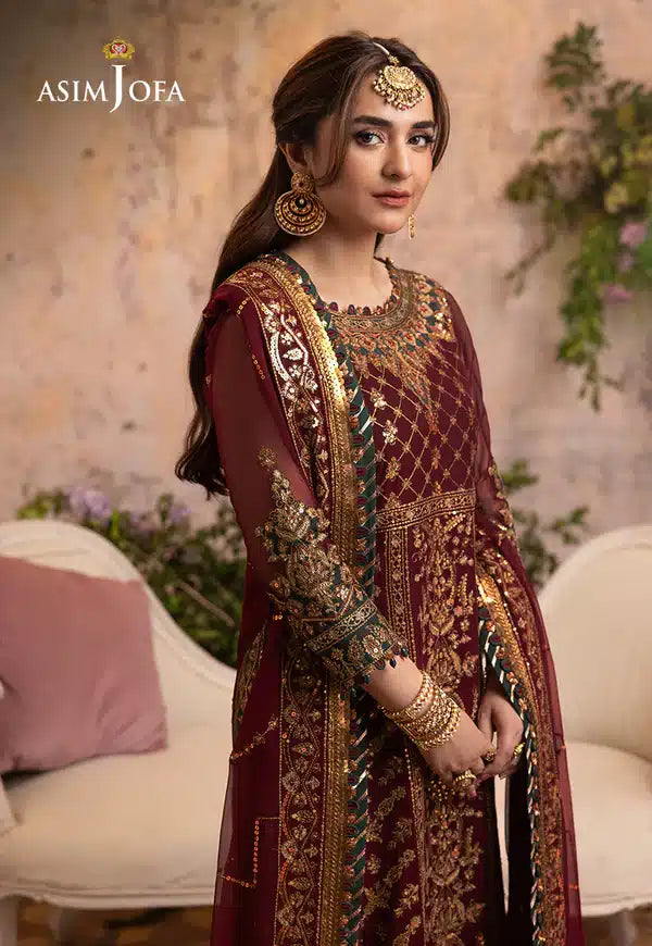 Asim Jofa | Khwab e Naubahar 23 | AJNB-09 - by - Libasekhas UK - Registered Vendor of : Asim Jofa - 100% Original Designer Dresss