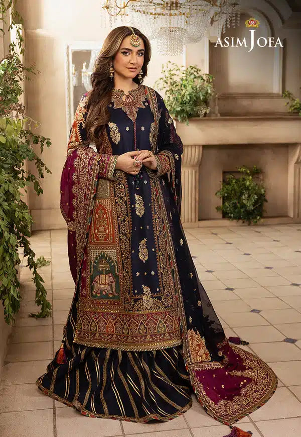 Asim Jofa | Khwab e Naubahar 23 | AJNB-08 - by - Libasekhas UK - Registered Vendor of : Asim Jofa - 100% Original Designer Dresss