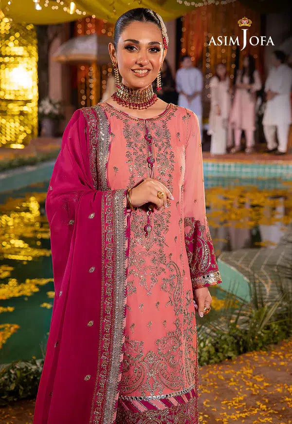 Asim Jofa | Dastaan Collection 24 | AJDA-28 - by - Libasekhas UK - Registered Vendor of : Asim Jofa - 100% Original Designer Dresss