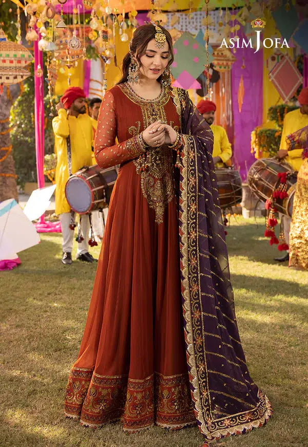Asim Jofa | Dastaan Collection 24 | AJDA-19 - by - Libasekhas UK - Registered Vendor of : Asim Jofa - 100% Original Designer Dresss