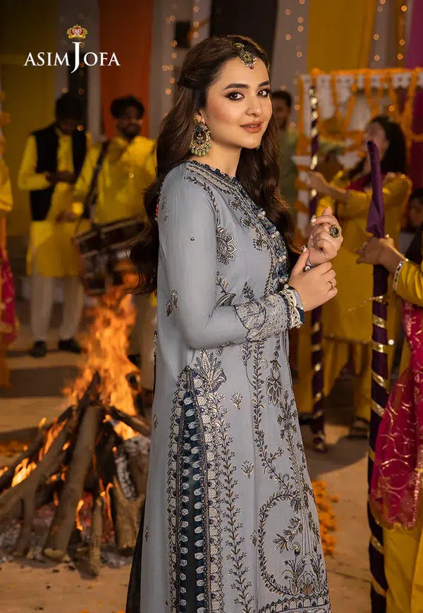 Asim Jofa | Dastaan Collection 24 | AJDA-08 - by - Libasekhas UK - Registered Vendor of : Asim Jofa - 100% Original Designer Dresss