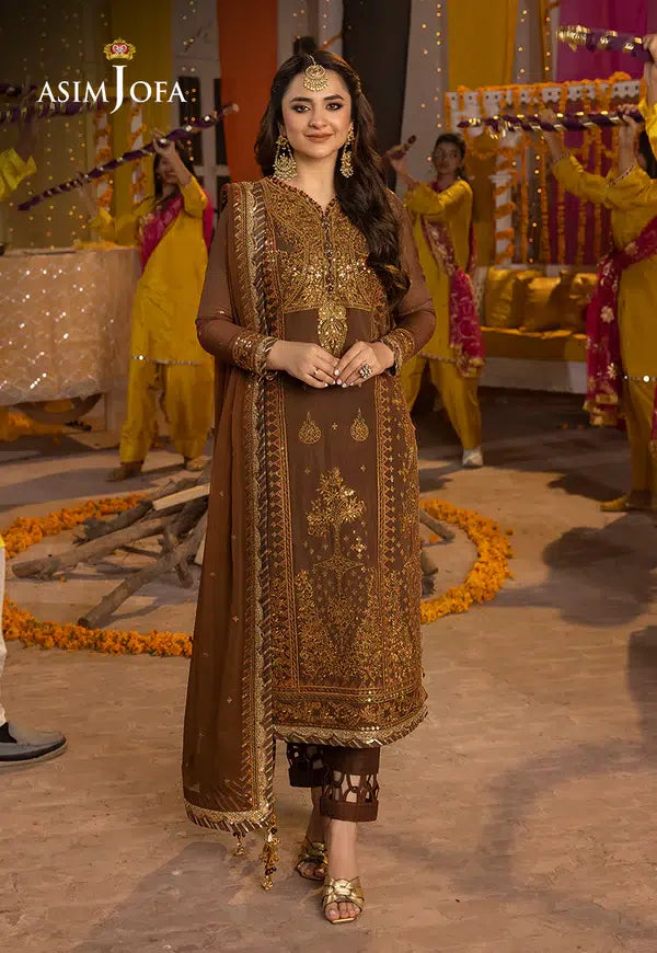 Asim Jofa | Dastaan Collection 24 | AJDA-11 - by - Libasekhas UK - Registered Vendor of : Asim Jofa - 100% Original Designer Dresss
