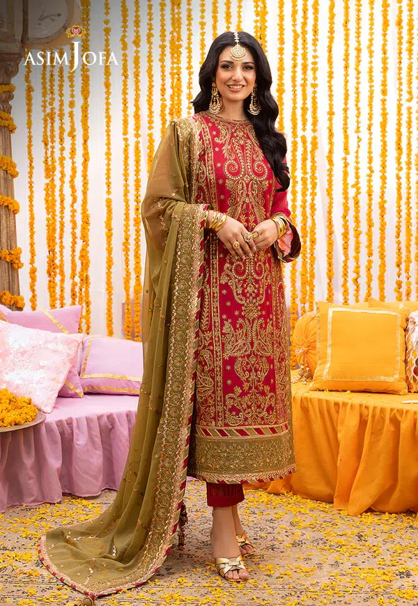 Asim Jofa | Dastaan Collection 24 | AJDA-29 - by - Libasekhas UK - Registered Vendor of : Asim Jofa - 100% Original Designer Dresss