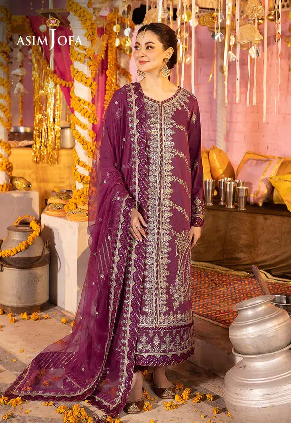 Asim Jofa | Dastaan Collection 24 | AJDA-18 - by - Libasekhas UK - Registered Vendor of : Asim Jofa - 100% Original Designer Dresss