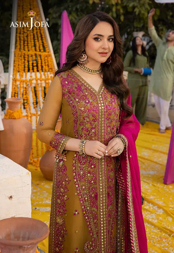Asim Jofa | Dastaan Collection 24 | AJDA-22 - by - Libasekhas UK - Registered Vendor of : Asim Jofa - 100% Original Designer Dresss
