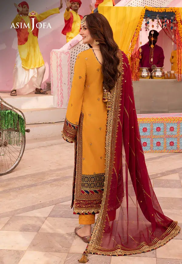 Asim Jofa | Dastaan Collection 24 | AJDA-25 - by - Libasekhas UK - Registered Vendor of : Asim Jofa - 100% Original Designer Dresss