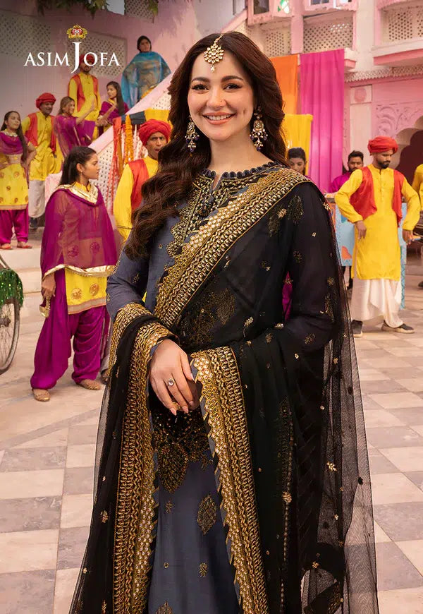 Asim Jofa | Dastaan Collection 24 | AJDA-10 - by - Libasekhas UK - Registered Vendor of : Asim Jofa - 100% Original Designer Dresss