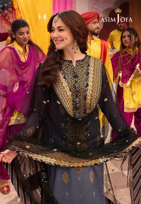 Asim Jofa | Dastaan Collection 24 | AJDA-10 - by - Libasekhas UK - Registered Vendor of : Asim Jofa - 100% Original Designer Dresss