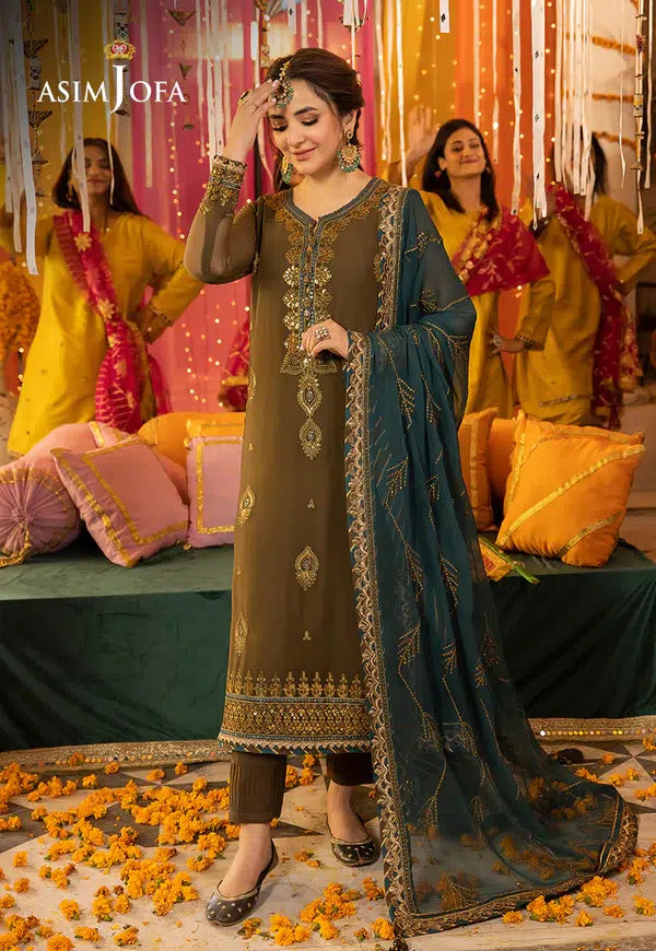 Asim Jofa | Dastaan Collection 24 | AJDA-16 - by - Libasekhas UK - Registered Vendor of : Asim Jofa - 100% Original Designer Dresss