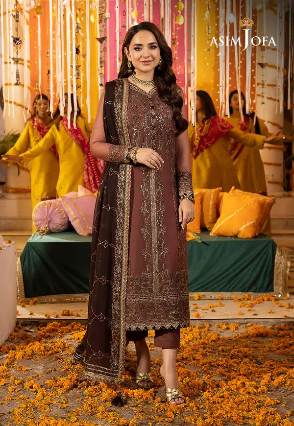 Asim Jofa | Dastaan Collection 24 | AJDA-14 - by - Libasekhas UK - Registered Vendor of : Asim Jofa - 100% Original Designer Dresss