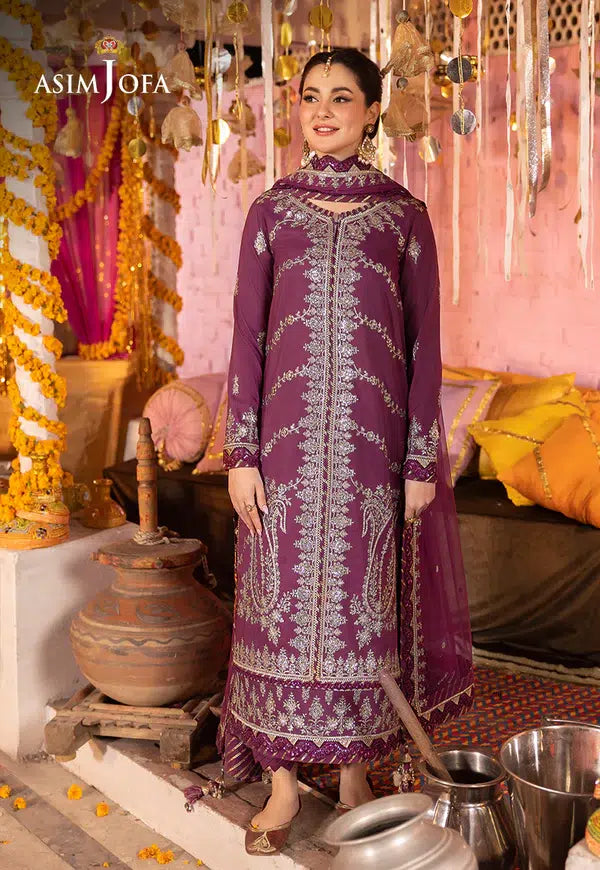 Asim Jofa | Dastaan Collection 24 | AJDA-18 - by - Libasekhas UK - Registered Vendor of : Asim Jofa - 100% Original Designer Dresss