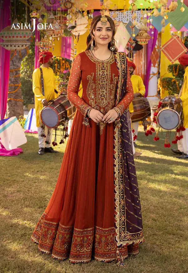 Asim Jofa | Dastaan Collection 24 | AJDA-19 - by - Libasekhas UK - Registered Vendor of : Asim Jofa - 100% Original Designer Dresss