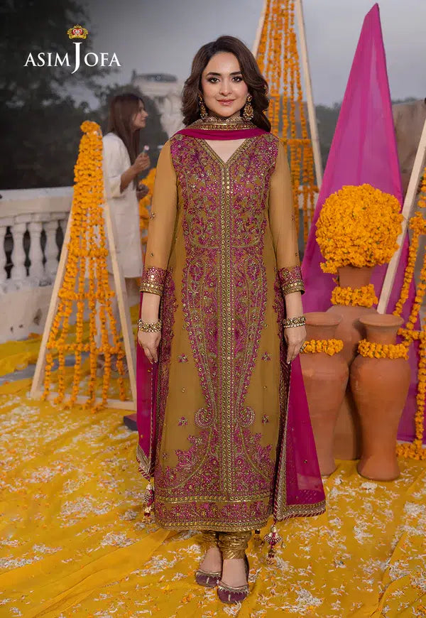 Asim Jofa | Dastaan Collection 24 | AJDA-22 - by - Libasekhas UK - Registered Vendor of : Asim Jofa - 100% Original Designer Dresss
