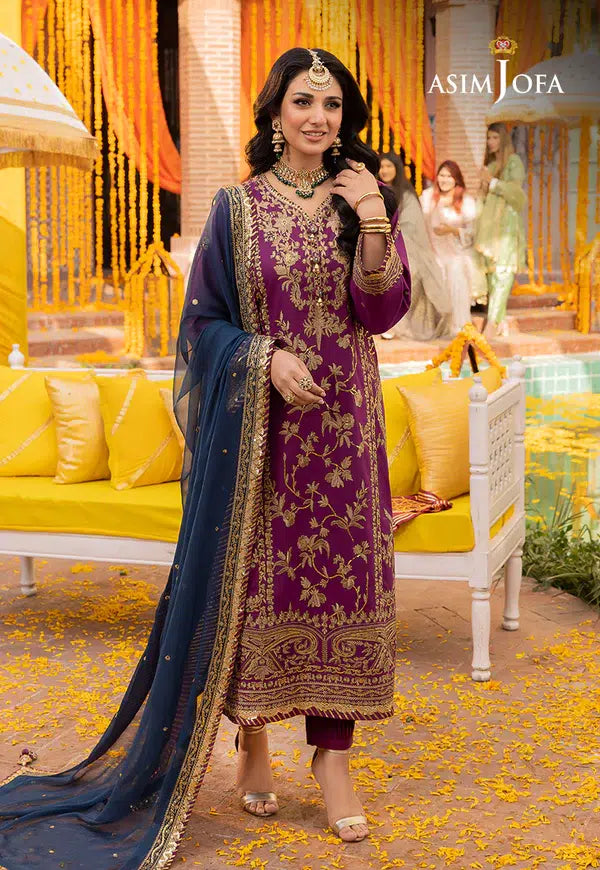 Asim Jofa | Dastaan Collection 24 | AJDA-07 - by - Libasekhas UK - Registered Vendor of : Asim Jofa - 100% Original Designer Dresss