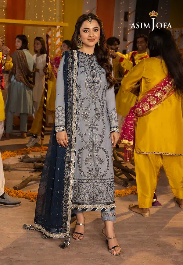 Asim Jofa | Dastaan Collection 24 | AJDA-08 - by - Libasekhas UK - Registered Vendor of : Asim Jofa - 100% Original Designer Dresss