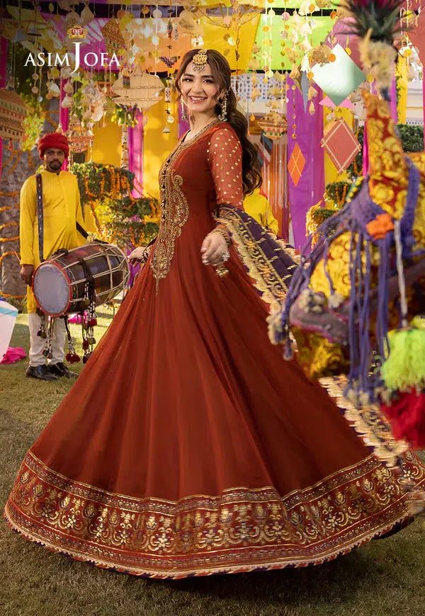 Asim Jofa | Dastaan Collection 24 | AJDA-19 - by - Libasekhas UK - Registered Vendor of : Asim Jofa - 100% Original Designer Dresss