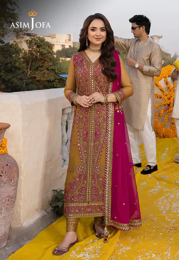 Asim Jofa | Dastaan Collection 24 | AJDA-22 - by - Libasekhas UK - Registered Vendor of : Asim Jofa - 100% Original Designer Dresss