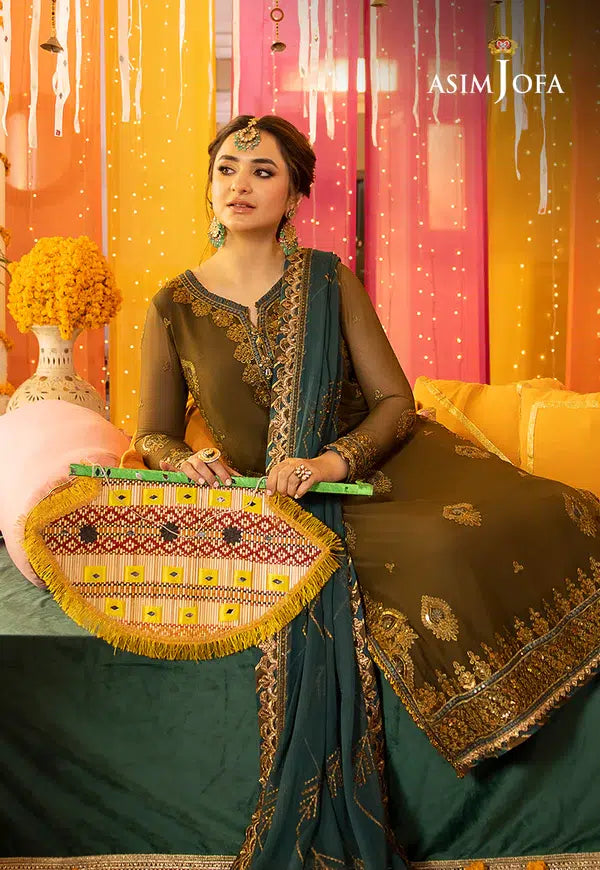 Asim Jofa | Dastaan Collection 24 | AJDA-16 - by - Libasekhas UK - Registered Vendor of : Asim Jofa - 100% Original Designer Dresss