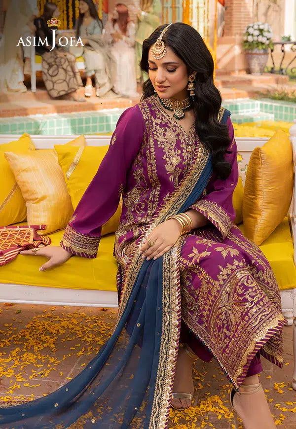Asim Jofa | Dastaan Collection 24 | AJDA-07 - by - Libasekhas UK - Registered Vendor of : Asim Jofa - 100% Original Designer Dresss