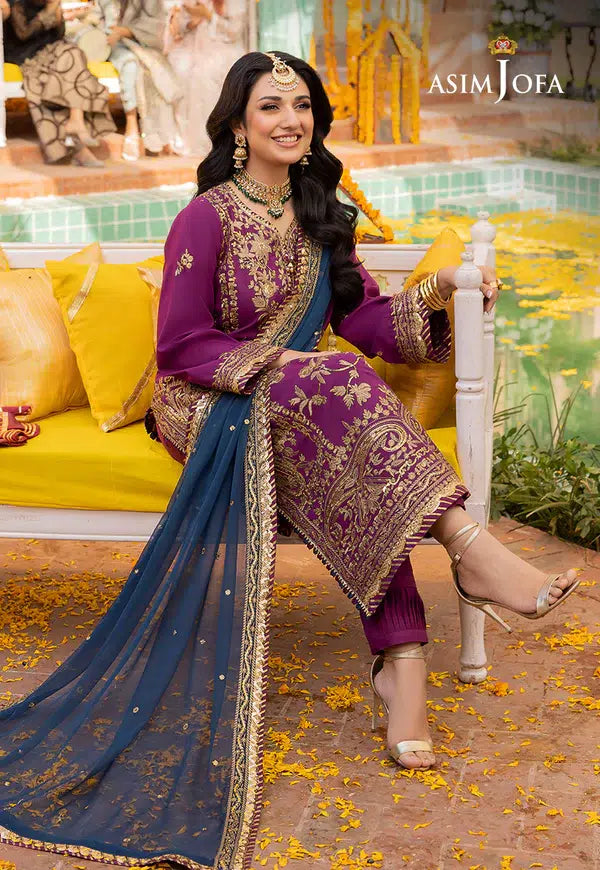 Asim Jofa | Dastaan Collection 24 | AJDA-07 - by - Libasekhas UK - Registered Vendor of : Asim Jofa - 100% Original Designer Dresss