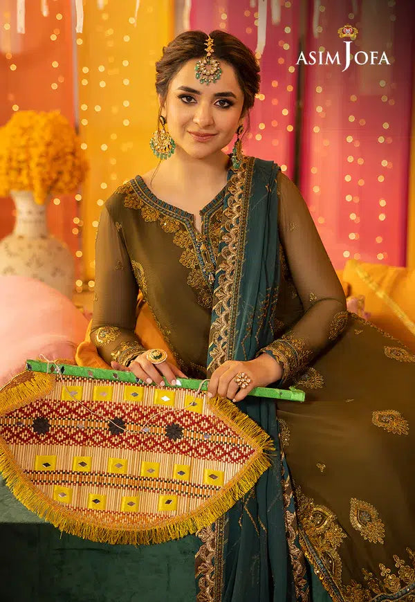 Asim Jofa | Dastaan Collection 24 | AJDA-16 - by - Libasekhas UK - Registered Vendor of : Asim Jofa - 100% Original Designer Dresss