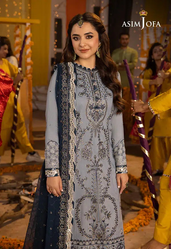 Asim Jofa | Dastaan Collection 24 | AJDA-08 - by - Libasekhas UK - Registered Vendor of : Asim Jofa - 100% Original Designer Dresss