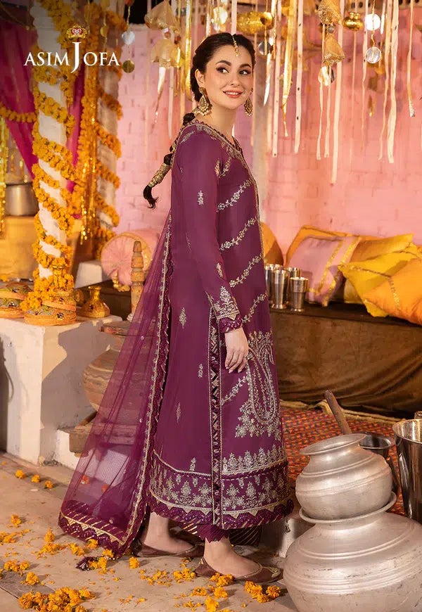 Asim Jofa | Dastaan Collection 24 | AJDA-18 - by - Libasekhas UK - Registered Vendor of : Asim Jofa - 100% Original Designer Dresss