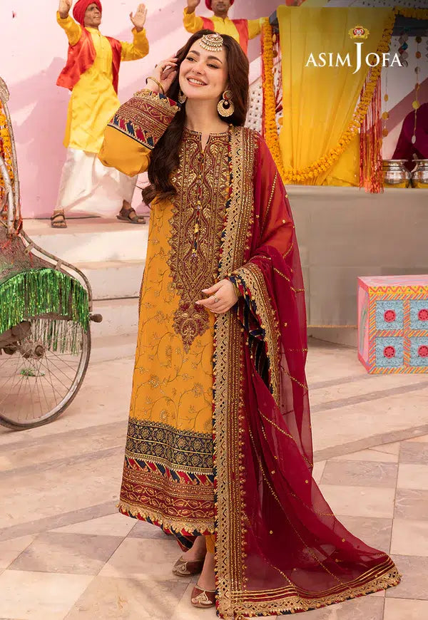 Asim Jofa | Dastaan Collection 24 | AJDA-25 - by - Libasekhas UK - Registered Vendor of : Asim Jofa - 100% Original Designer Dresss