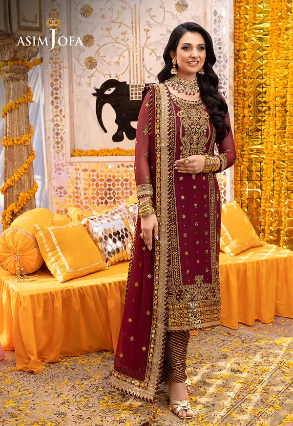 Asim Jofa | Dastaan Collection 24 | AJDA-20 - by - Libasekhas UK - Registered Vendor of : Asim Jofa - 100% Original Designer Dresss