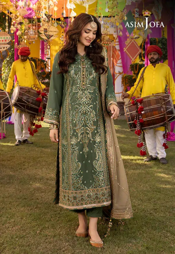 Asim Jofa | Dastaan Collection 24 | AJDA-26 - by - Libasekhas UK - Registered Vendor of : Asim Jofa - 100% Original Designer Dresss