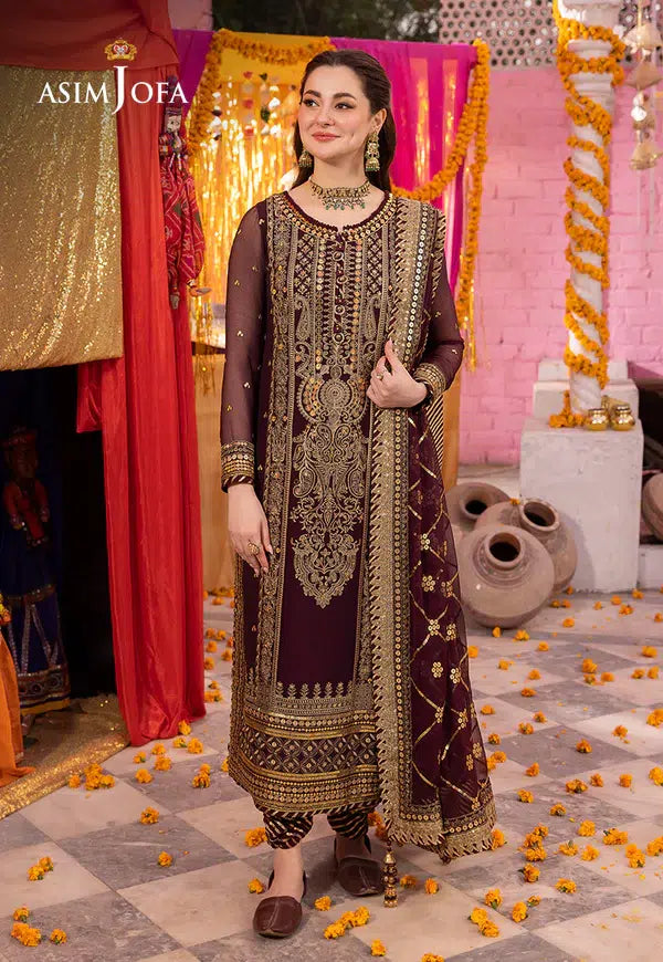 Asim Jofa | Dastaan Collection 24 | AJDA-21 - by - Libasekhas UK - Registered Vendor of : Asim Jofa - 100% Original Designer Dresss