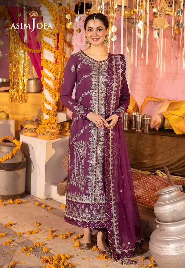 Asim Jofa | Dastaan Collection 24 | AJDA-18 - by - Libasekhas UK - Registered Vendor of : Asim Jofa - 100% Original Designer Dresss