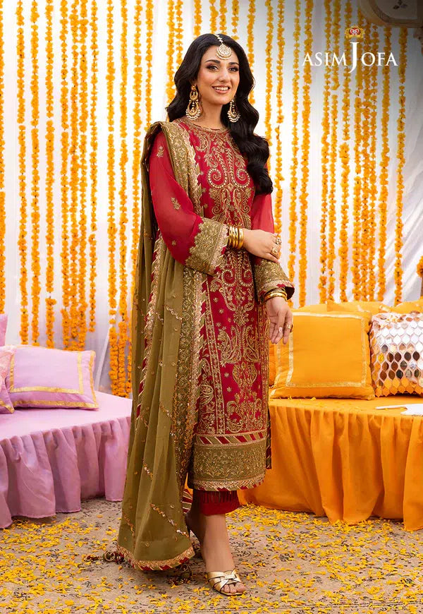 Asim Jofa | Dastaan Collection 24 | AJDA-29 - by - Libasekhas UK - Registered Vendor of : Asim Jofa - 100% Original Designer Dresss