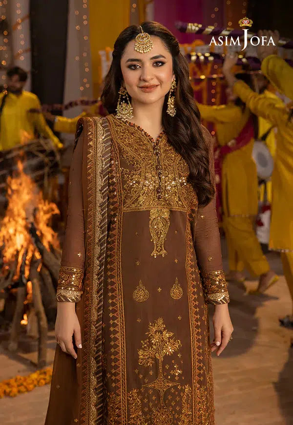 Asim Jofa | Dastaan Collection 24 | AJDA-11 - by - Libasekhas UK - Registered Vendor of : Asim Jofa - 100% Original Designer Dresss