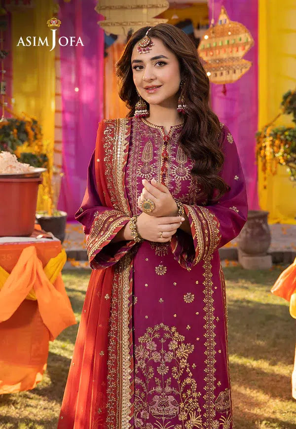 Asim Jofa | Dastaan Collection 24 | AJDA-27 - by - Libasekhas UK - Registered Vendor of : Asim Jofa - 100% Original Designer Dresss