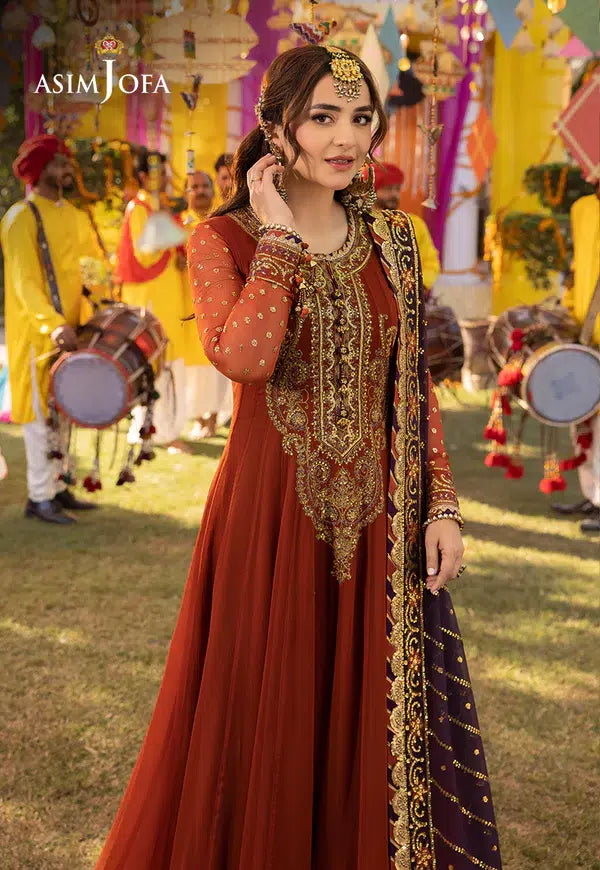 Asim Jofa | Dastaan Collection 24 | AJDA-19 - by - Libasekhas UK - Registered Vendor of : Asim Jofa - 100% Original Designer Dresss