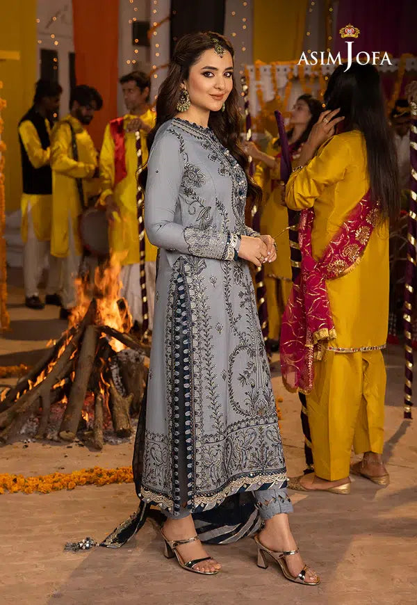 Asim Jofa | Dastaan Collection 24 | AJDA-08 - by - Libasekhas UK - Registered Vendor of : Asim Jofa - 100% Original Designer Dresss