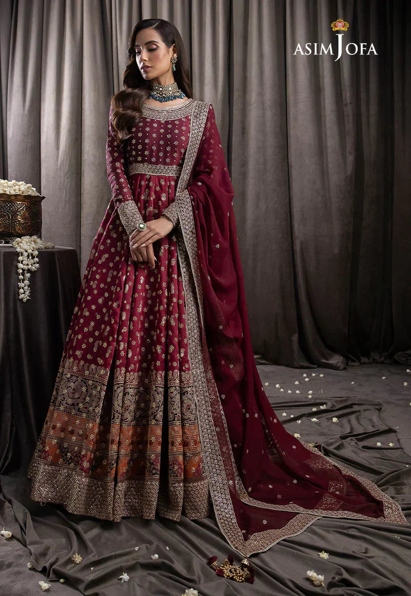 Asim Jofa | Bekhudi Luxury Chiffon 23 | AJBK-01 - by - Libasekhas UK - Registered Vendor of : Asim Jofa - 100% Original Designer Dresss