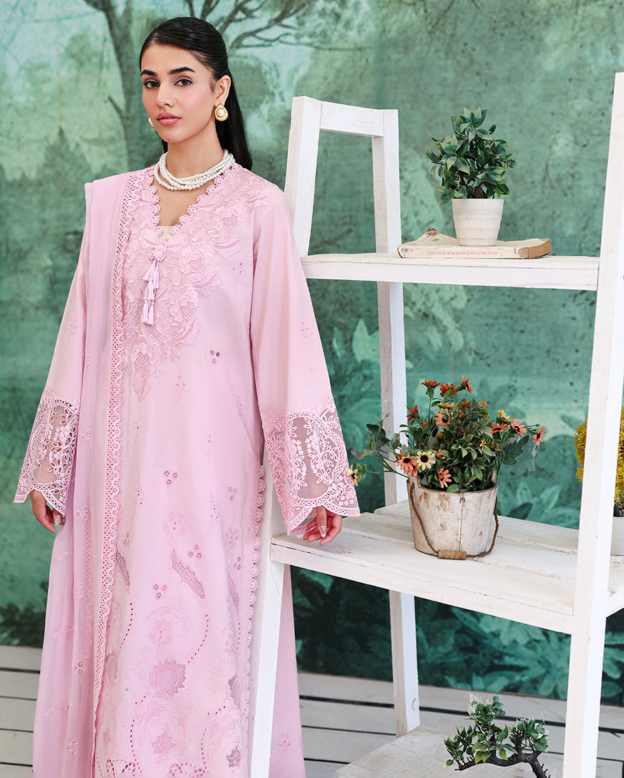 Roheenaz | Veil of Summer Chikankari | Aurora Light - by Libasekhas UK - Registered Vendor of : Roheenaz - 100% Original Designer Dress