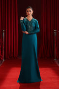 Fozia Khalid | Ombre Luxe | Aurora - by Libasekhas UK - Registered Vendor of : Fozia Khalid - 100% Original Designer Dress