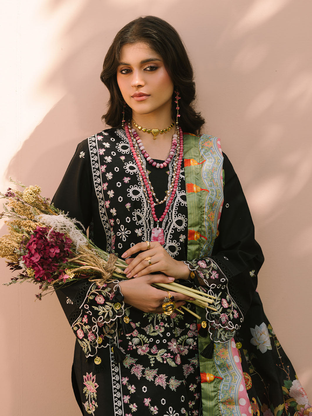 Mahnur | Dahlia Luxury Lawn 25 | Aurora - by - Libasekhas UK - Registered Vendor of : Mahnur - 100% Original Designer Dresss
