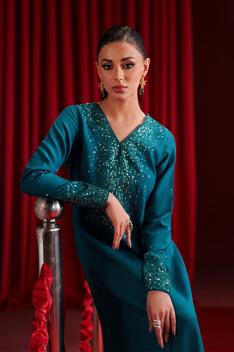 Fozia Khalid | Ombre Luxe | Aurora - by Libasekhas UK - Registered Vendor of : Fozia Khalid - 100% Original Designer Dress