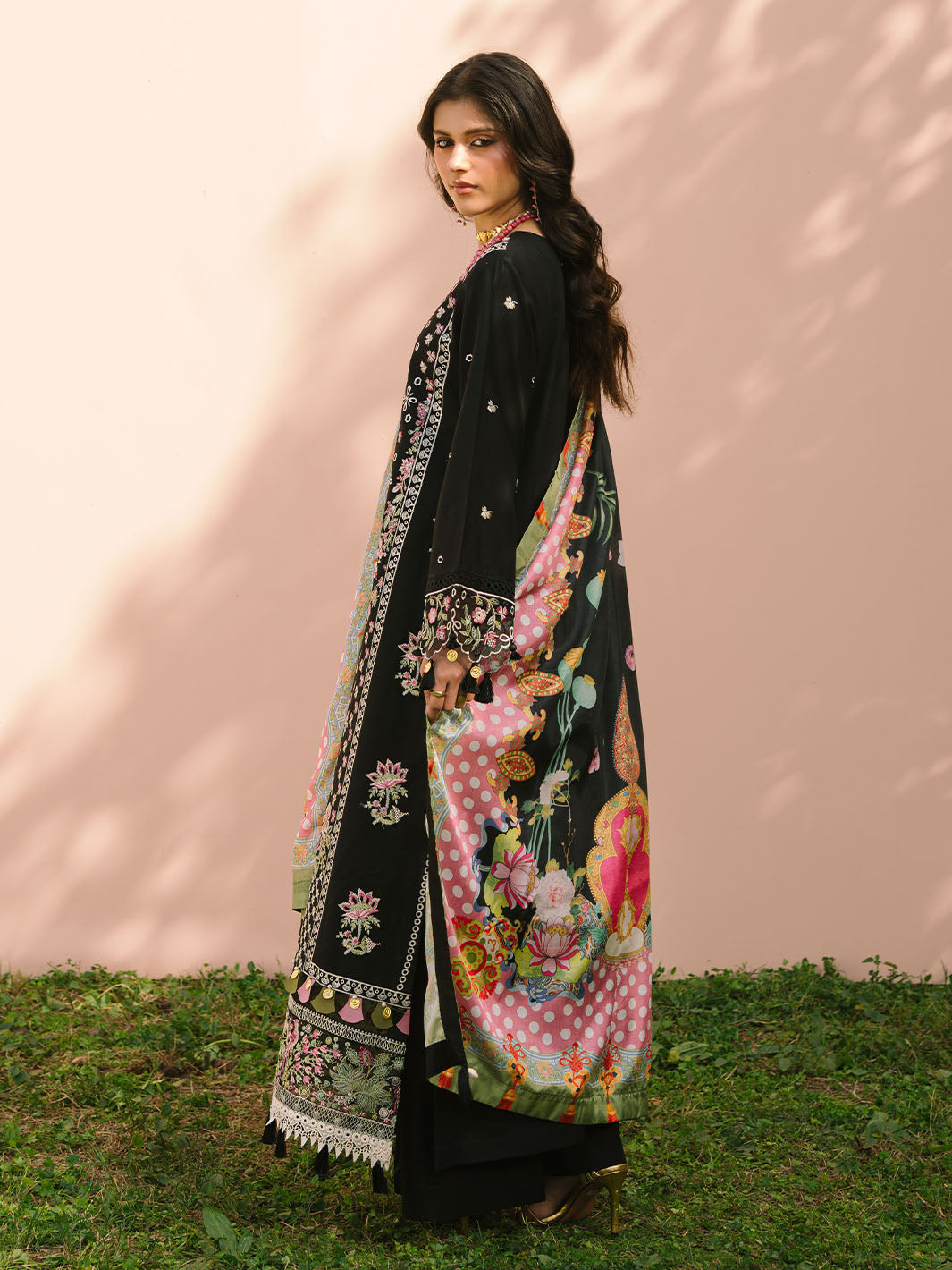 Mahnur | Dahlia Luxury Lawn 25 | Aurora - by - Libasekhas UK - Registered Vendor of : Mahnur - 100% Original Designer Dresss