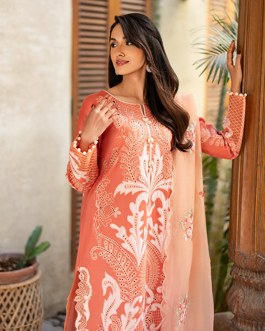 Mushq | Astoria Lawn 26 |Avienne - by Libasekhas UK - Registered Vendor of : Mushq - 100% Original Designer Dress