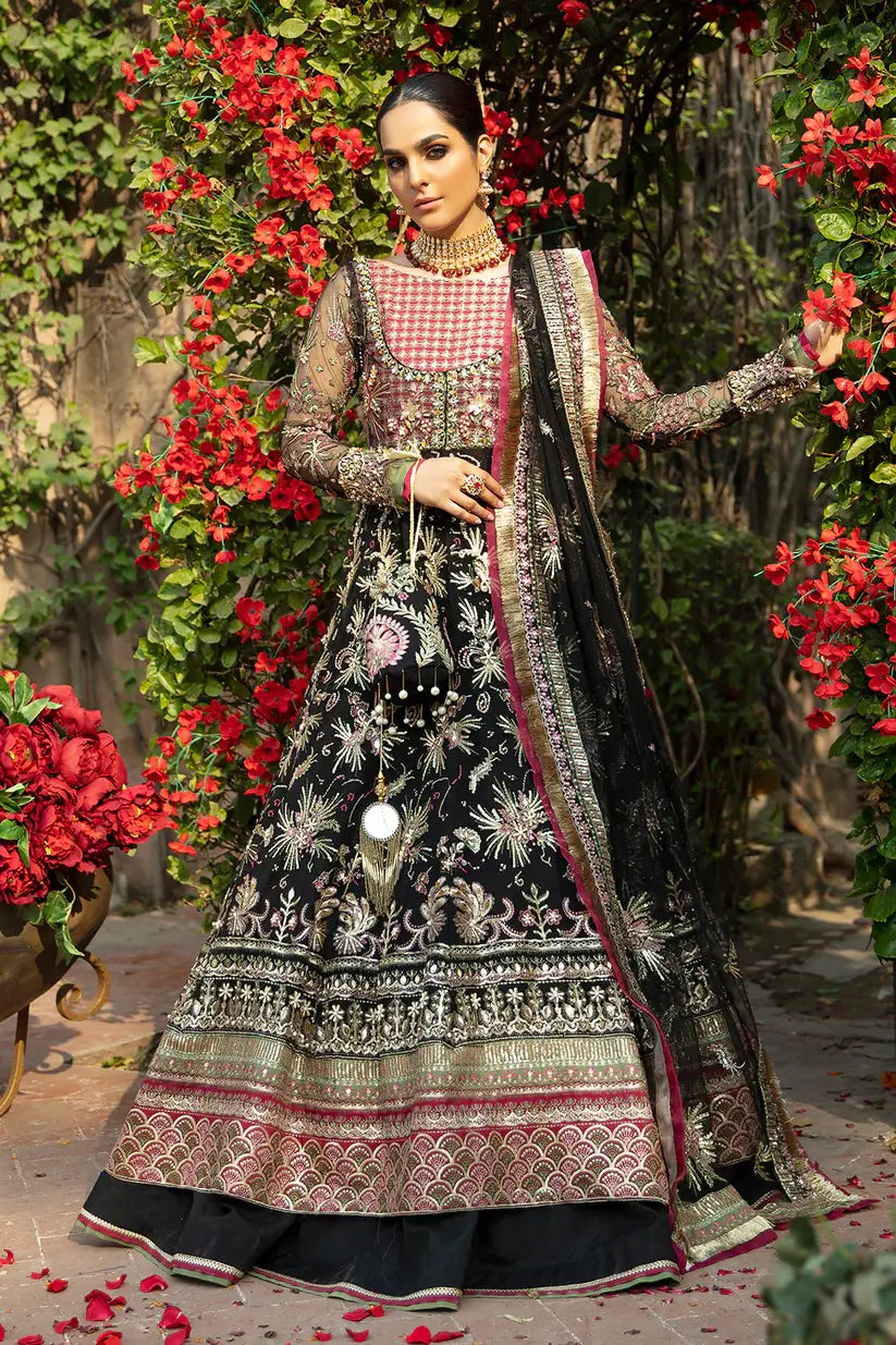 red and black pakistani bridal dresses Red Bridal Pakistani Dress for Nikkah - Buy Now